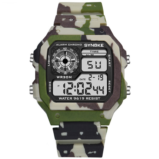 Reloj Deportivo Digital con Luz Nocturna y 7 Colores Sumergible - Image 3