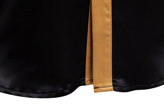 Camisa Manga Larga Satinada Bicolor para Hombre - Image 18