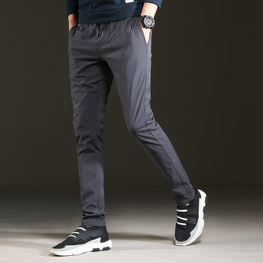 Pantalones Jogger Slim Hombre Estilo Moderno Corte Cropped - Image 8