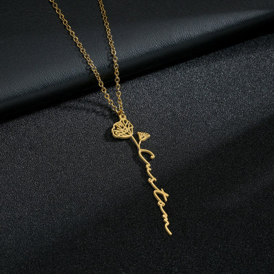 Cadena de Acero Inoxidable Personalizada con Letras - Image 4