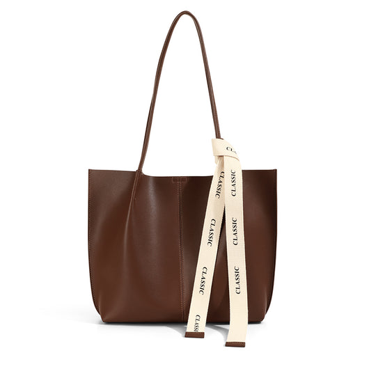 Bolso Tote de Cuero Premium - Gran Capacidad para Mujer - Image 2