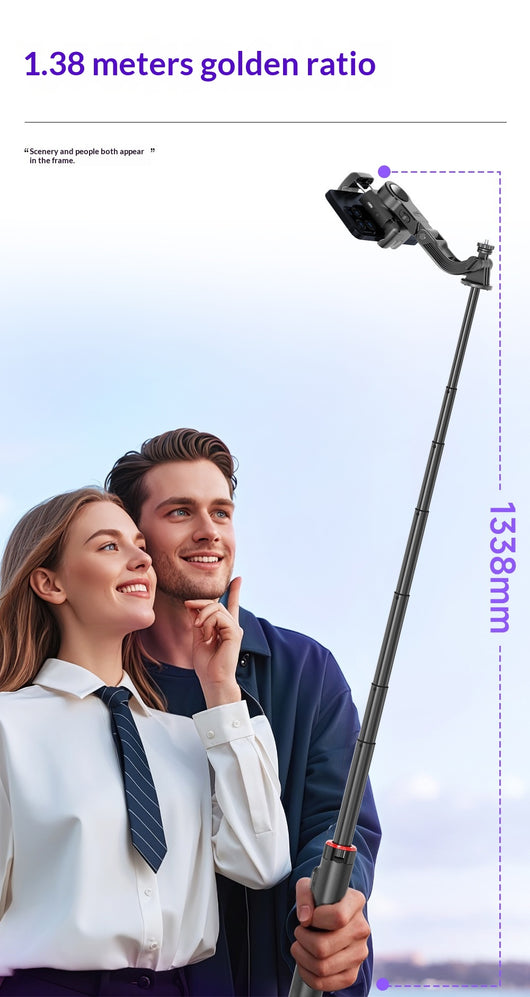 Estabilizador de Smartphone con Seguimiento IA y Diseño Portátil - Image 9