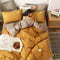 Amarillo Albaricoque Caqui Funda Nórdica Individual 150 X 200