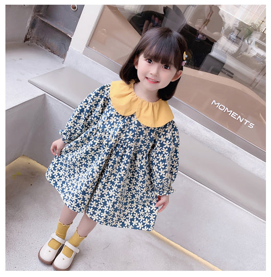 Vestido Infantil Estilo Princesa Coreano con Detalles Occidentales - Image 16