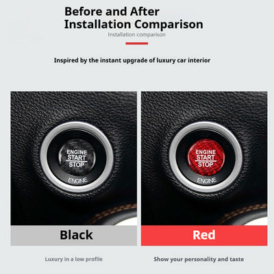 Pegatinas Decorativas de Fibra de Carbono para Encendido Dodge Challenger - Image 3