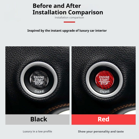 Pegatinas Decorativas de Fibra de Carbono para Encendido Dodge Challenger - Image 3