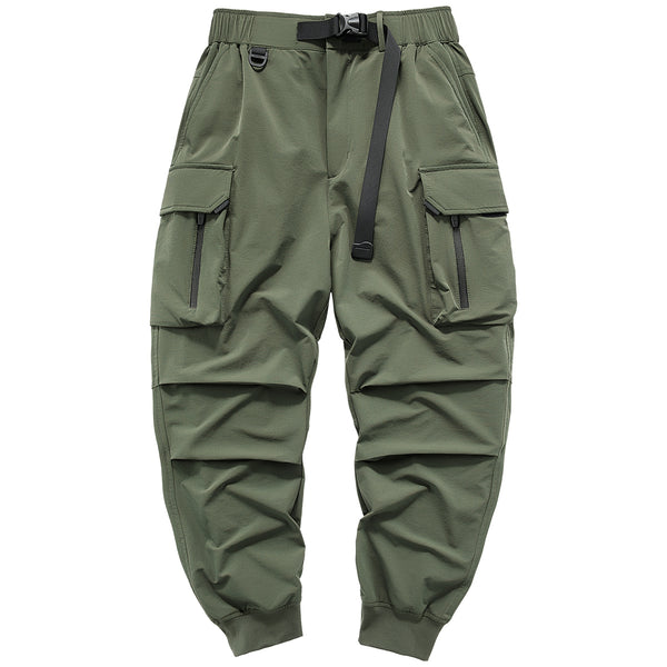Pantalones de Entrenamiento Hombre Cómodos Ajuste Relajado con Cordón