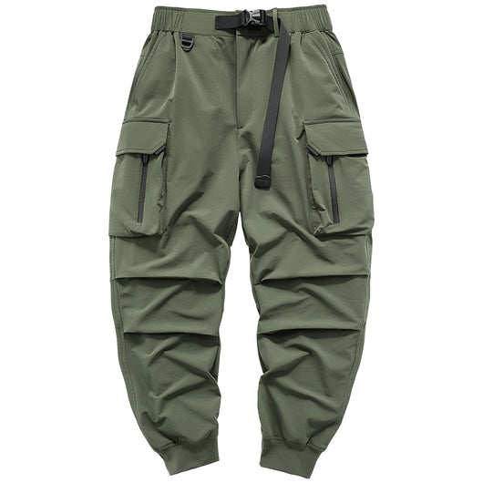 Pantalones de Entrenamiento Hombre Cómodos Ajuste Relajado con Cordón - Image 2