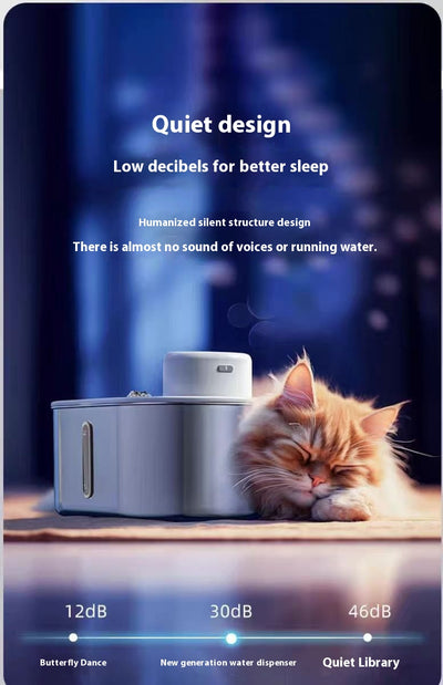 Fuente de Agua Automática para Mascotas con Sensor Infrarrojo - Image 13