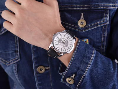 Reloj de Pulsera Ejecutivo para Hombre con Calendario Semanal - Image 8