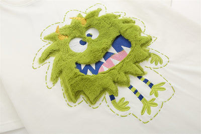 Playera Monstruo Peludo de Manga Corta para Hombre - Image 9