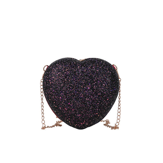 Bolso de Cristal Brillante con Lentejuelas Durazno - Diseño Elegante y Puro - Image 2