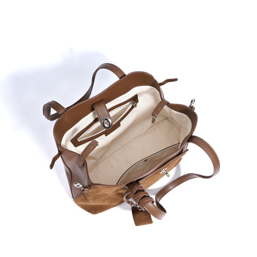 Bolso Retro de Gran Capacidad con Bandolera para Documentos - Image 3