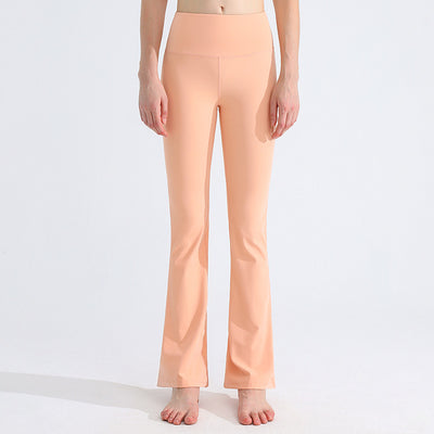 Pantalones Yoga Deportivos Antibacterianos Efecto Piel Desnuda con Campana - Image 8