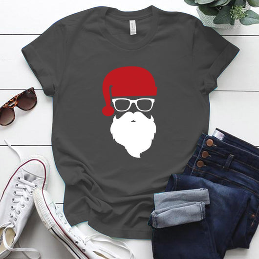 Playera Navideña con Estampado Creativo para Mujer