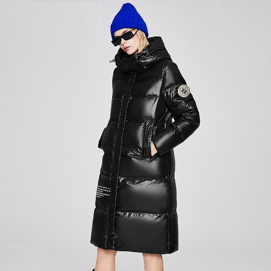 Chaqueta de Plumas 90% Gruesa para Mujer - Abrigo Térmico Premium - Image 4