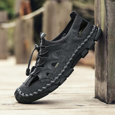 Sandalias Casuales para Hombre Cosidas a Mano - Image 15