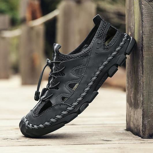 Sandalias Casuales para Hombre Cosidas a Mano - Image 15