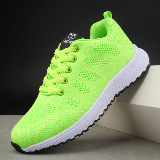 Tenis Deportivos Talla Grande Primavera-Otoño con Malla Transpirable para Mujer - Image 18