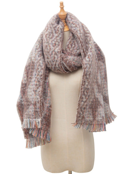 Bufanda Corta Estampado Leopardo Unisex - Diseño Europeo y Americano - Image 27