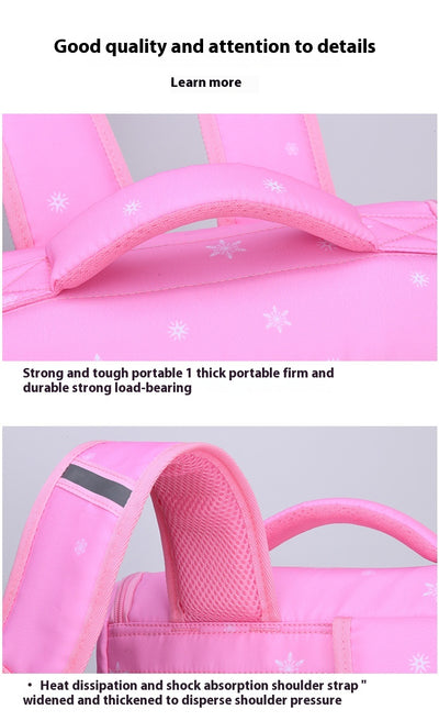 Mochila Escolar Degradado Cielo Estrellado con Protección Dorsal - Image 16