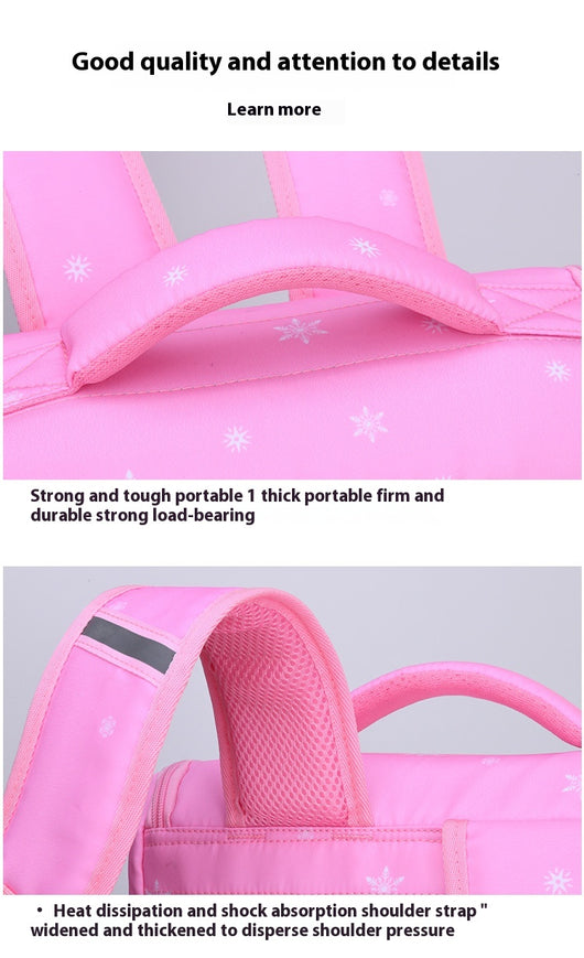 Mochila Escolar Degradado Cielo Estrellado con Protección Dorsal - Image 16