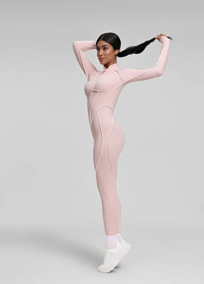 Traje de Yoga Deportivo Entallado con Diseño Asimétrico y Soporte de Pecho - Image 35