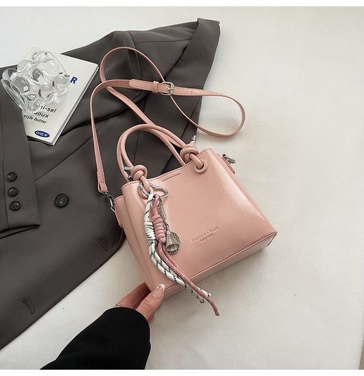Bolso Bandolera de Moda para Mujer - Bolsa Bucket Portátil - Image 12