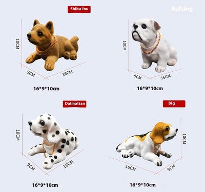 Adorno para Auto Perro Movible - Decoración Creativa y Tierna - Image 26