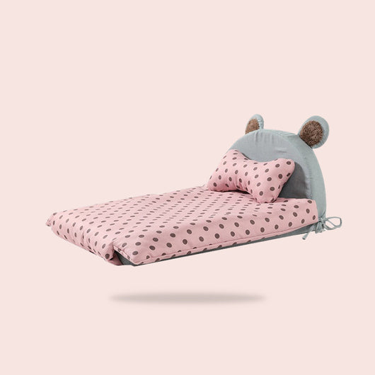 Cama Nido para Gatos Verano Desmontable y Lavable Lunares Grandes - Image 4