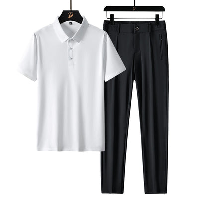 Traje Business Casual para Hombre en Tela Ice-Silk - Image 2