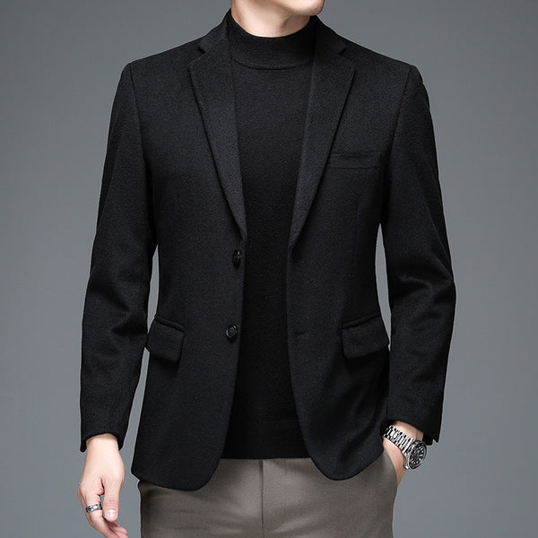 Traje de Lana Casual para Hombre - Otoño e Invierno