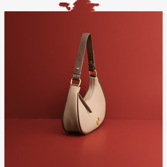 Bolsa de Cuero Genuino Estilo Cowbag Axilar Diseño Exclusivo - Image 2