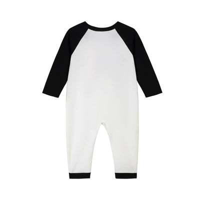 White long-sleeve pajama top with "wild one" graphic and red and black plaid pants. - Image 31
