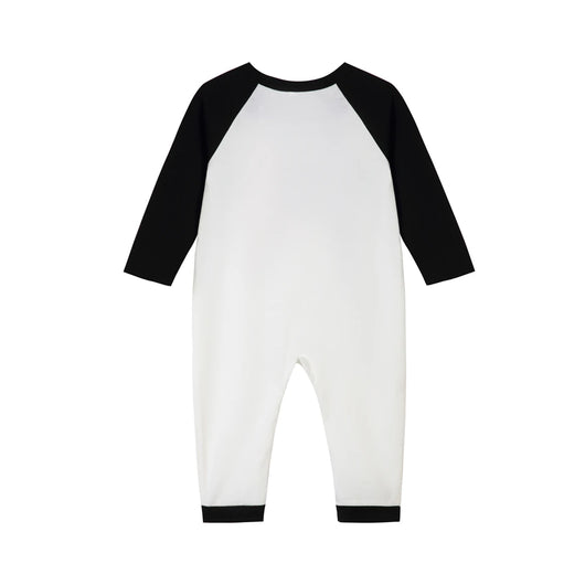 White long-sleeve pajama top with "wild one" graphic and red and black plaid pants. - Image 31