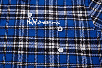 Camisa de Cuadros con Botones Bordados para Niños - Image 9