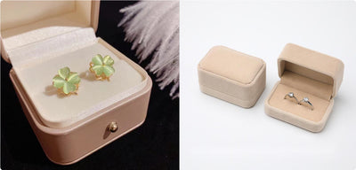 Estuche de Lujo para Anillos de Franela - Image 16