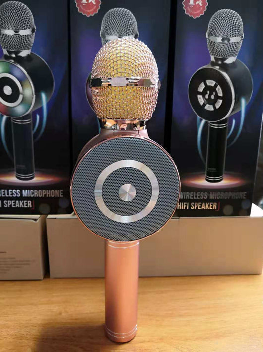 Micrófono Inalámbrico Bluetooth para Karaoke con Altavoz Integrado - Image 2