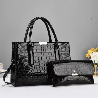 Bolso Crossbody Familiar Estampado Piedra - Gran Capacidad y Estilo Trendy - Image 3