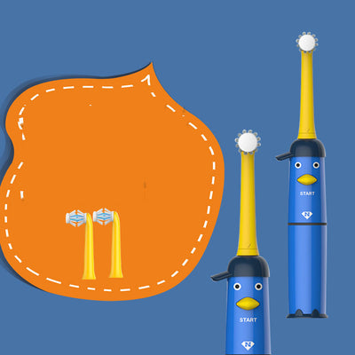 Cepillo de Dientes Eléctrico Rotatorio Doble Cara para Niños - Image 6