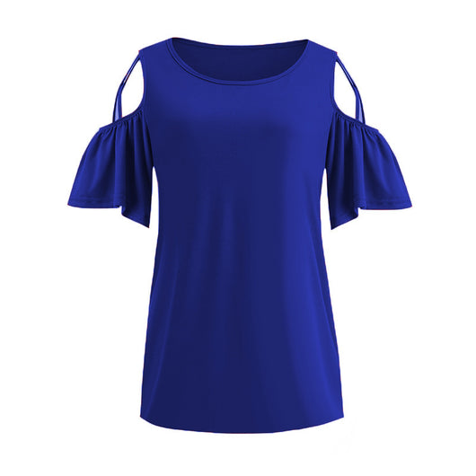 Blusa Hombro Descubierto Manga Corta - Diseño Elegante y Versátil - Image 8