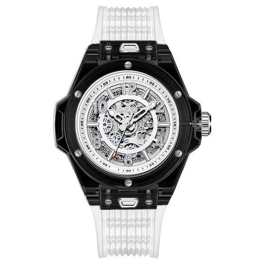 Reloj Automático Mecánico para Hombre Resistente al Agua con Esfera Transparente - Image 14