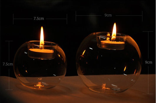Vela Aromática de Vidrio Hueco Estilo Europeo - Image 10