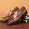Zapatos de Cuero Transpirable Estilo Ejecutivo