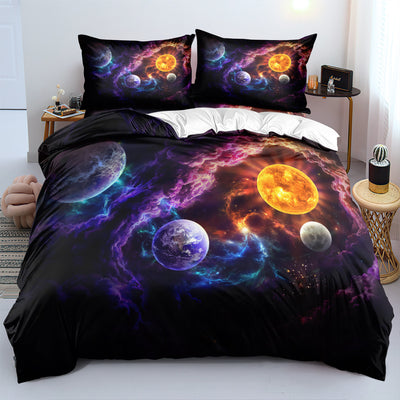 Juego de Cama Tres Piezas con Diseño Digital Estampado - Image 21