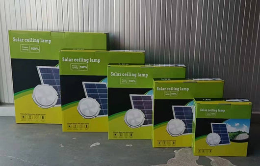 Lámpara Solar de Techo para Pasillos e Interiores - Image 9