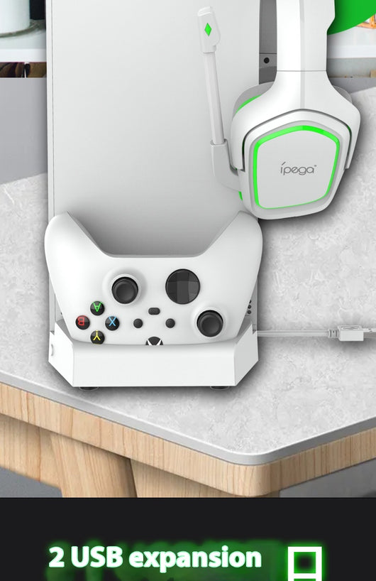 Almohadilla Refrigerante Multifunción con Ventilador, Soporte para Auriculares y Luces LED - Image 15