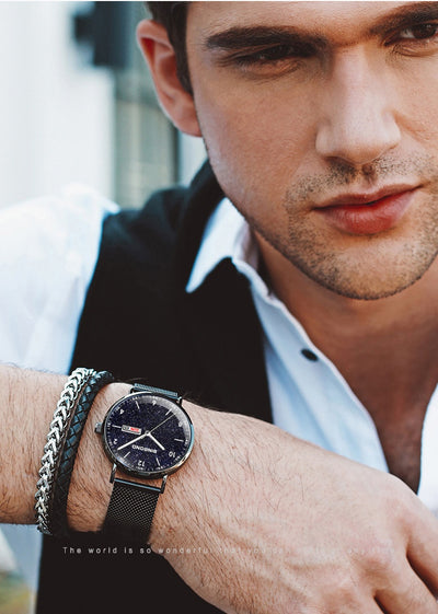 Reloj Inteligente Ultrafino con Diseño de Cielo Estrellado - Resistente al Agua para Adolescentes - Image 20