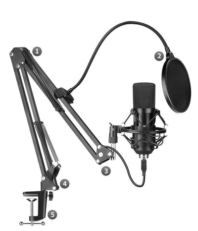 Conjunto de Micrófono Profesional - Image 10