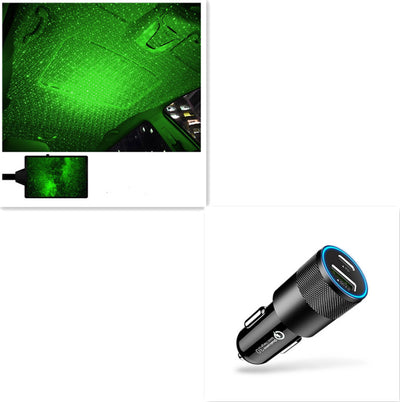 Proyector de Luces Estrelladas USB - Iluminación LED Galaxia para Auto e Interior - Image 17